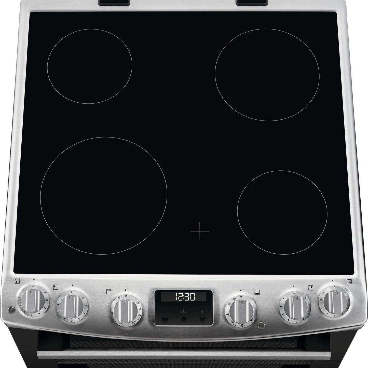 AEG 5000 Series CCX6530ACM 60cm Double Oven Electric Cooker with Ceramic Hob Stainless Steel