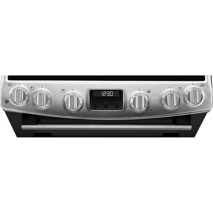 AEG 5000 Series CCX6530ACM 60cm Double Oven Electric Cooker with Ceramic Hob Stainless Steel