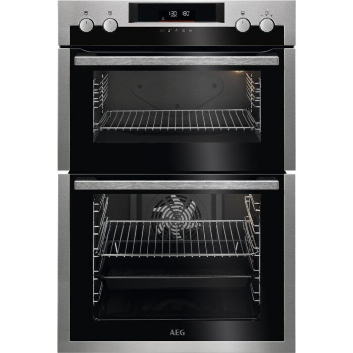AEG 6000 Series DCS531160M Surround Cook Electric Built in Double Oven in Stainless Steel