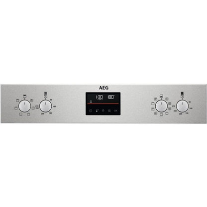 AEG 6000 Serires DCB535060M Surround Cook Electric Built in Double Oven Stainless Steel