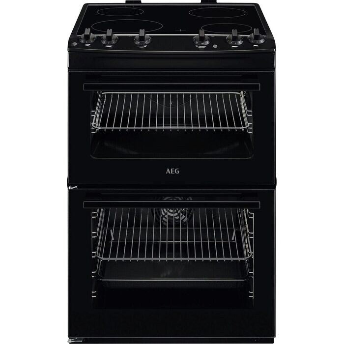 AEG CCX6501ACB 5000 Series Surround cook 60cm Freestanding Electric Cooker with Ceramic Hob in Black