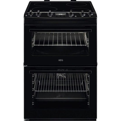 AEG CCX6540ACB 5000 Series Surround Cook 60cm Freestanding Electric Cooker with Ceramic Hob in Black