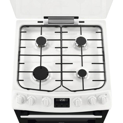AEG CGX6130ACW 60cm Freestanding Gas Cooker with Double Oven in White