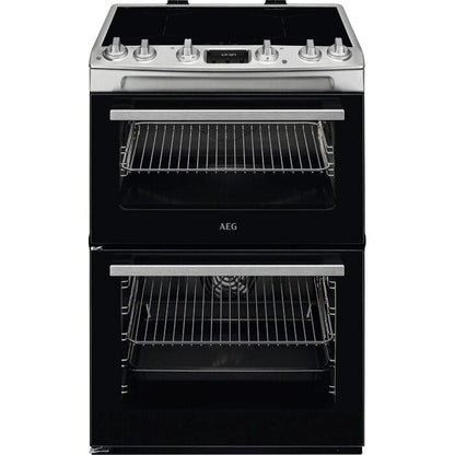 AEG CIX6540ACM 5000 Series Surround Cook 60cm Freestanding Electric Cooker with Induction Hob Stainless Steel