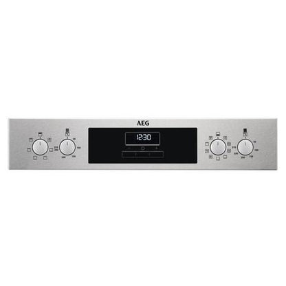 AEG DEX33111EM Built In Electric Double Oven Stainless Steel
